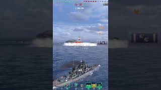 Линкор Pommern vs Gearing battleship [upl. by Bigelow]