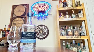 Lunazul Blanco Tequila Review [upl. by Annoval]