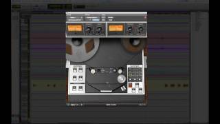 Ampex ATR102 Mastering Tape Recorder PlugIn Trailer for UAD2 [upl. by Adnarrim955]