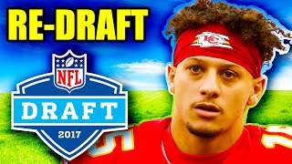 I REDRAFTED The 2017 NFL Draft [upl. by Rabjohn]