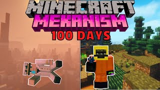 I Survived 100 Days TERRAFORMING AN ALIEN PLANET in Hardcore Minecraft [upl. by Wind]