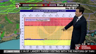 Daniel Phillips explains flooding impacts of Morganza opening [upl. by Obellia764]