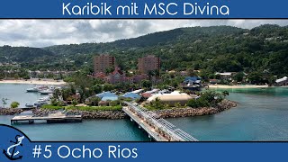 KreuzfahrtVlog Karibik mit MSC Divina 2017  5 Ocho Rios amp Blue Hole  Jamaica [upl. by Allare]