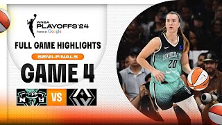 New York Liberty vs Las Vegas Aces  FULL GAME HIGHLIGHTS  October 6 2024 [upl. by Youngman]