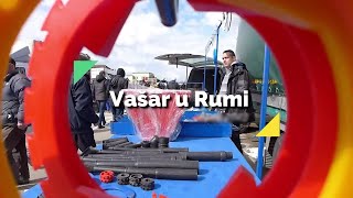 Vašar u Rumi IMT 549 traktor 12 000 e Rumski vašar [upl. by Enetsirhc]