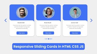 How to make Responsive Card Slider in HTML CSS amp JavaScript  SwiperJs [upl. by Rockafellow]