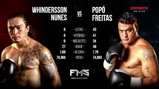 WHINDERSSON vs POPO LUTA COMPLETA [upl. by Oramlub]