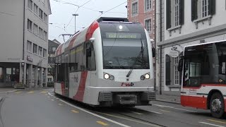 Die FrauenfeldWilBahn in Frauenfeld 2017 [upl. by Adiel]