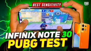 Infinix Note 30  Best Sensitivity  Gyro  Controls🔥  Pubg 60 Fps Test [upl. by Enirbas]