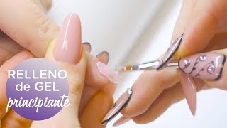 PASO A PASO Relleno uñas de gel principiantes  Manicura24 [upl. by Range]