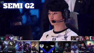 T1 vs GEN  Game 2  Semi Final LoL Worlds 2024  T1 vs GenG G2 full [upl. by Maurreen]