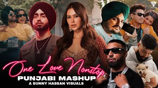 One Love Nonstop Punjabi Mashup  Shubh FtSonam Bajwa  One Love Nonstop Jukebox  Sunny Hassan [upl. by Uhn]