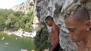 Saut en Ardeche  Pont de lArc HD [upl. by Auric]