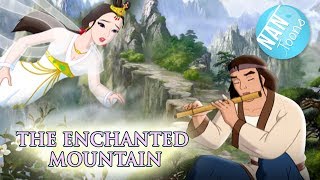 ENCHANTED MOUNTAIN full movie for kids  A WOODMAN AND A FAIRY cartoon  fairy tale for children [upl. by Kcirednek121]