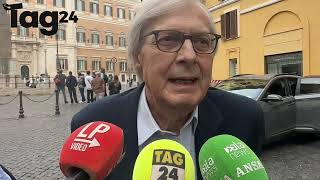 Sgarbi “Ministro Giuli è un formidabile intellettuale libero medierà sul merito delle competenze” [upl. by Gasperoni]