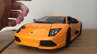 Review 118 Lamborghini Murciélago LP640 by Maisto 2007  The Model Garage [upl. by Neslund940]