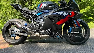 2024 BMW M1000RR with SC Projects Exhaust [upl. by Osrick]