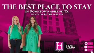 The DoubleTree Hotel THE BEST PLACE TO STAY IN DOWNTOWN ABILENE TEXAS [upl. by Farman]