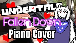 Undertale  Fallen Down Piano Cover [upl. by Adnilemreh604]