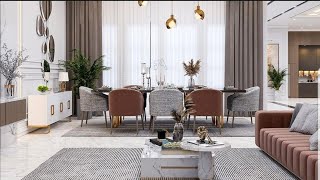 Contemporary Diningroom Decorating Ideas Interior Designs [upl. by Ainotna]