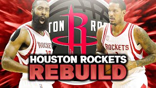 Rebuilding The Steph Era Houston Rockets In NBA 2K25 [upl. by Ulrika107]