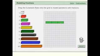 multiplicación usando las regletas cuisenaire on line [upl. by Shields551]