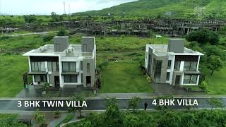 Vaarivana Aerial Tour  Beautiful Township at URSE  PuneMumbai Expressway [upl. by Ronel]