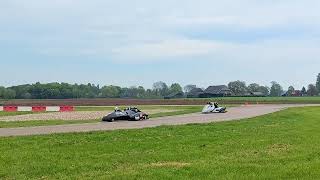 IRRC Roadrace Hengelo Varsselring 2023 Northern Sidecar Cup Race 1 Hamove [upl. by Nahsrad100]