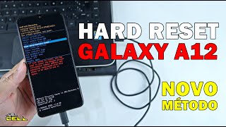 Hard Reset no Samsung Galaxy A12 Novo Método UTICell [upl. by Ddal]