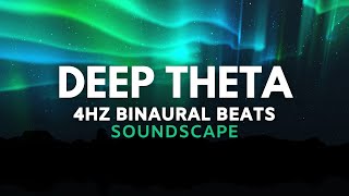 Astral  Deep Theta 4Hz  Binaural Beats Soundscape  Internal Focus Meditation Prayer  ASMR [upl. by Eromle]