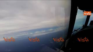 Florida in volo con un aereo dentro luragano Irma [upl. by Nilad]