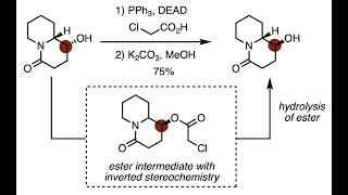 The Mitsunobu Reaction Substitution Reactions with Alcohol Substrates [upl. by Mitch]