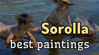 JOAQUÍN SOROLLA  Best paintings [upl. by Najram]