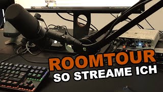 Arbeitsplatz Roomtour  Meine Streaming  Video amp Gaming Hardware  Dual Streaming PC Setup [upl. by Lisabeth262]