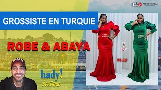 grossiste fournisseur robe abaya pareo turquie istanbul [upl. by Amora]