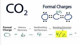 Calculating CO2 Formal Charges Calculating Formal Charges for CO2 [upl. by Ociredef307]