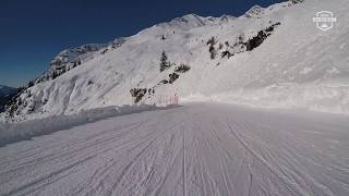 Nebelhorn Piste 6 quotTalabfahrt Seealpequot [upl. by Ottie]