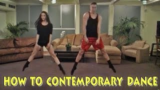 Contemporary Dance HowTo HILLARIOUS [upl. by Alonzo]