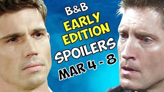 Bold and the Beautiful Early Spoilers March 48 Finn amp Deacon Crushed boldandbeautiful [upl. by Egroej]