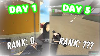 Playing Phantom Forces for 100 Days Ep 1 [upl. by Odnolor]