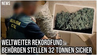 Behörden stellen 32 TONNEN sicher  News 24 [upl. by Shaylynn]