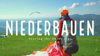 Niederbauen Switzerland Perfection  Paragliding  Ozone Alpina 3 [upl. by Onibas]