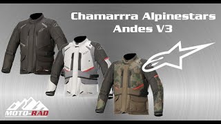 Alpinestars Andes V3 Drystar motorjas en motorbroek review  MKC Moto [upl. by Meier]