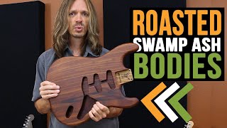 Roasted Swamp Ash Guitar and Bass Bodies [upl. by Adnilemreh]