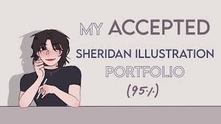 ACCEPTED 2022 Sheridan Illustration Portfolio  95 [upl. by Naamann]