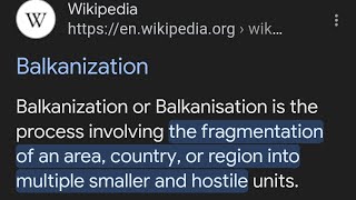 The Balkanization of Amerika Rages on AS the willfully ignorant think theyll quotvote their way outquot [upl. by Ikceb571]