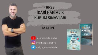 2022 KPSS MALİYE SINAVI ÇARPAN SORUSU 36 SORU [upl. by Eicam]