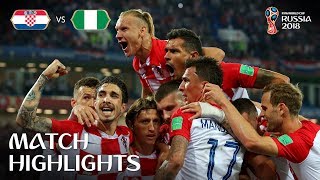 Croatia v Nigeria  2018 FIFA World Cup  Match Highlights [upl. by Refiffej359]