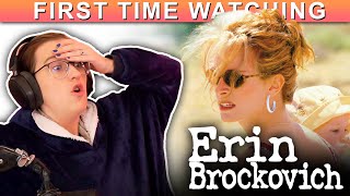 FIRST TIME WATCHING ERIN BROCKOVICH 2000   movie reaction [upl. by Thais]