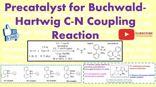 Precatalyst for BuchwaldHartwig CN Coupling Reaction [upl. by Druci]